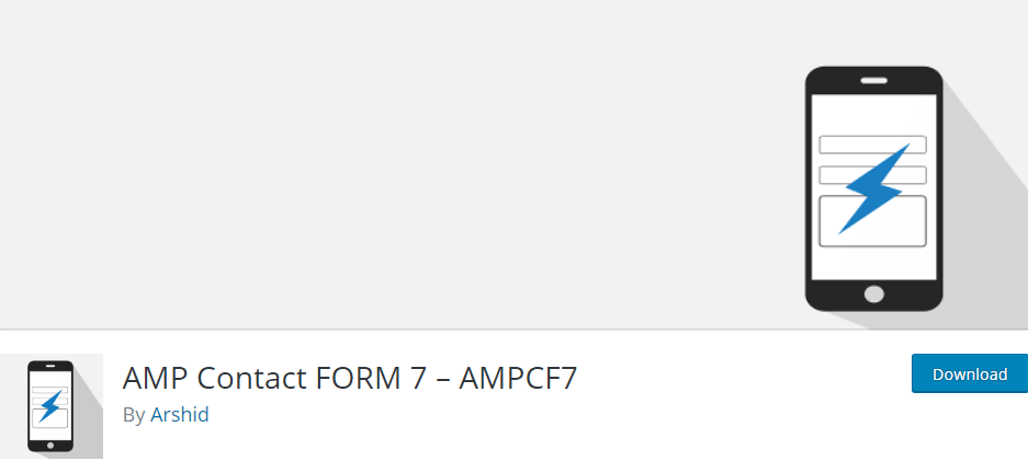 AMP Contact FORM 7 – AMPCF7 is a best AMP WordPress plugin