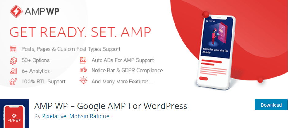 AMP WP – Google AMP For WordPress