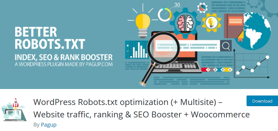 WordPress Robots.txt optimization (+ Multisite) – Website traffic, ranking & SEO Booster + Woocommerce