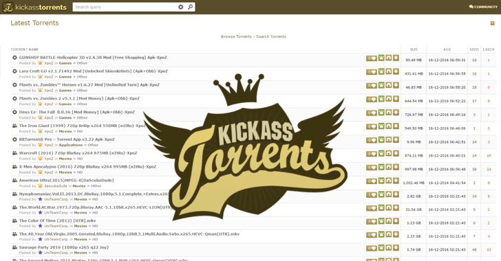 Kickass Torrents Proxies - LimeTorrents