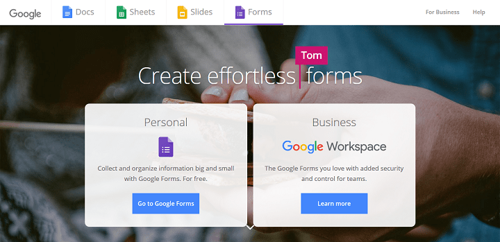 Google Forms Free Online Surveys for Personal Use